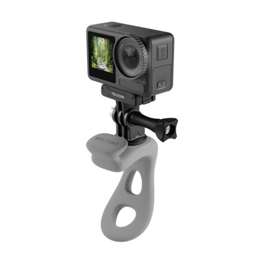 Suporte de Guidão ou Barra Tubular para GoPro Cor Cinza - Telesin