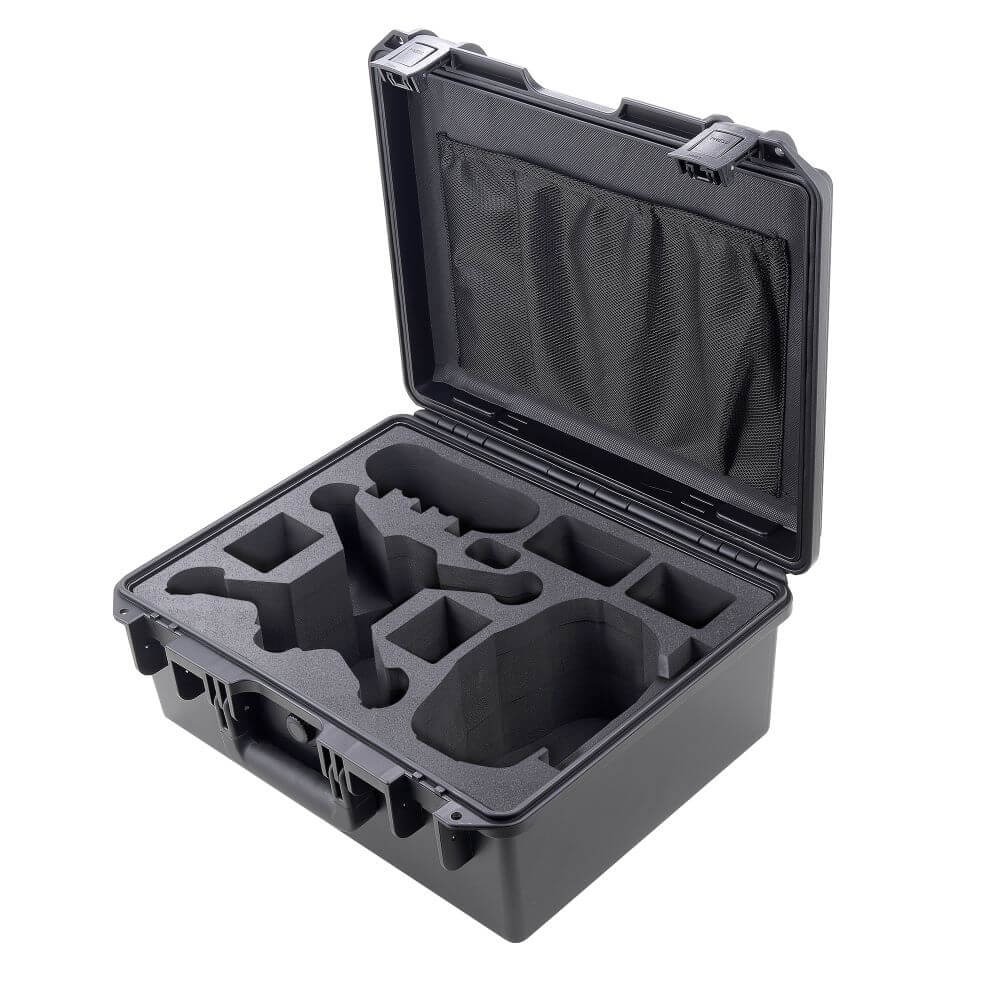 Case Maleta Estanque para Drone DJI FPV Fly More Combo - Cor Preto