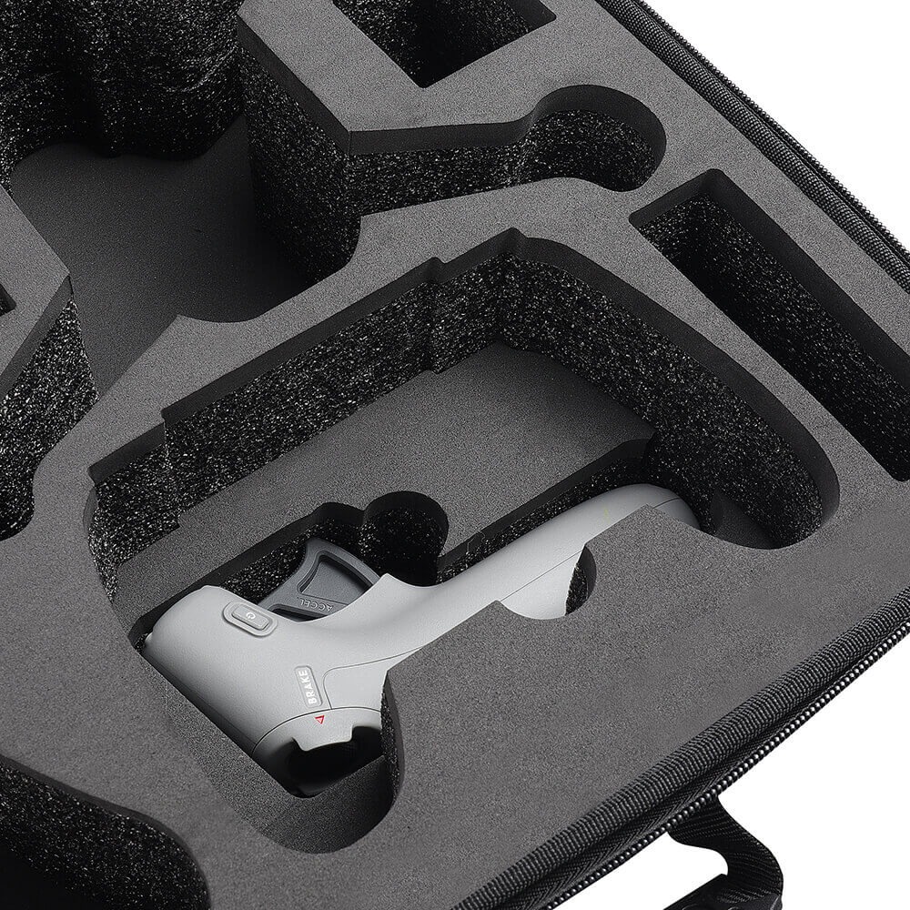 Maleta para Drone DJI FPV / Goggles V2 / Controle Remoto - Cor Cinza