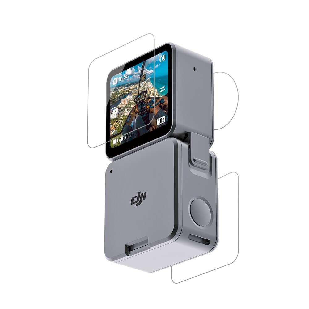 Película Vidro Temperado para DJI Action 2 (Dual-Screen Combo) - Telesin