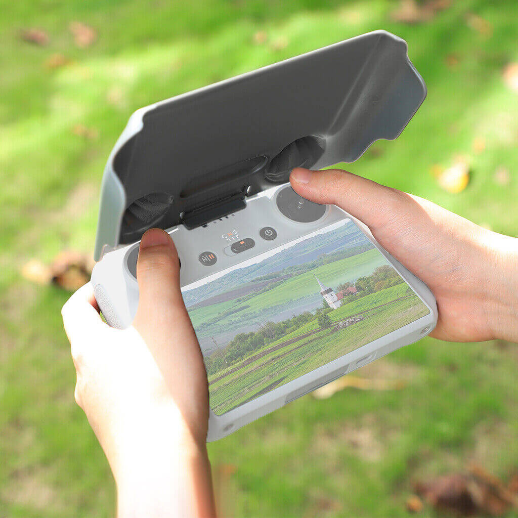 Protetor de Tela / Joystick + Tapa Sol para Controle Remoto DJI RC - Sunnylife Protetor de Tela / Joystick + Tapa Sol para Controle Remoto DJI RC - Sunnylife