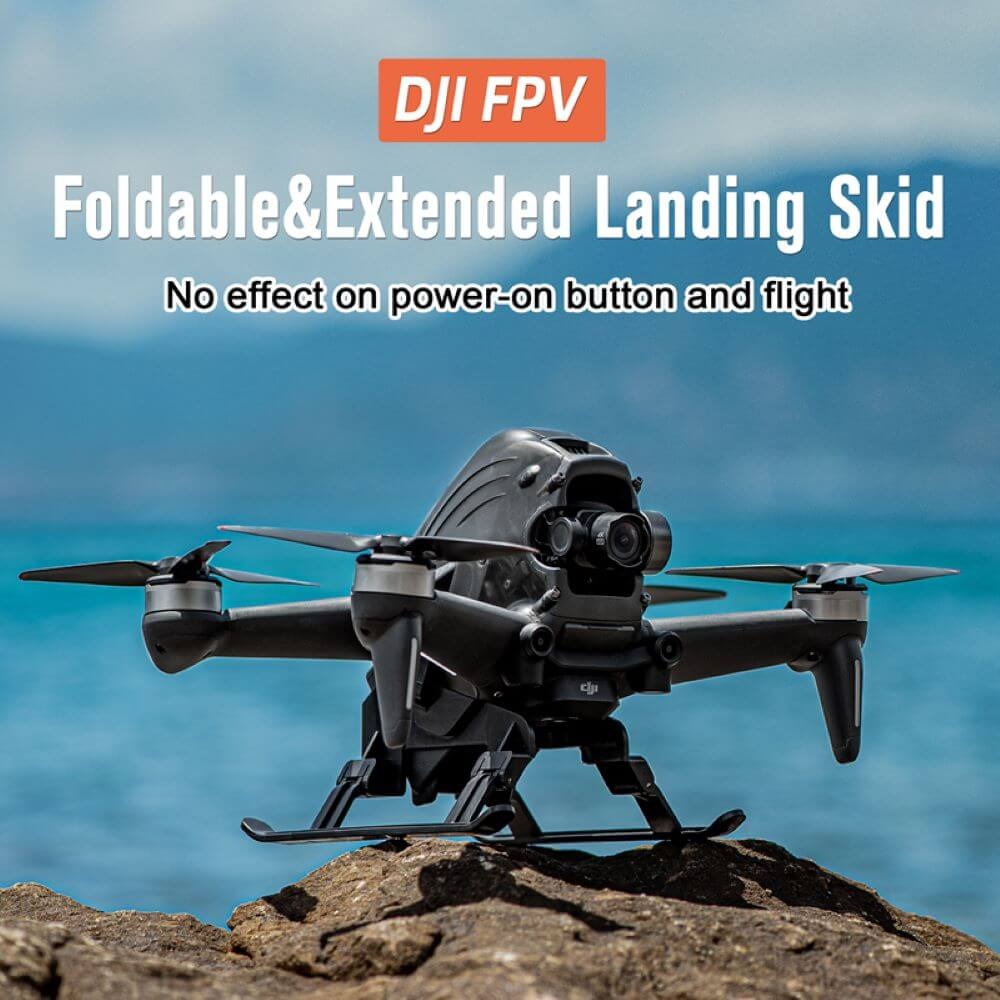Trem de Pouso Dobrável para Drone DJI FPV - StartRC