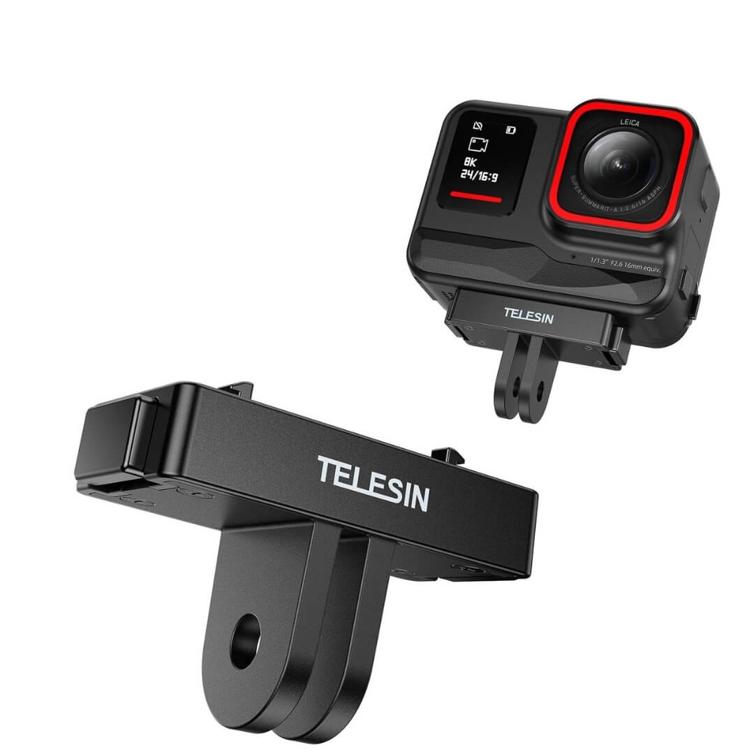 Suporte Base Magnética para Insta360 Ace / Ace Pro / Ace Pro 2 -Telesin