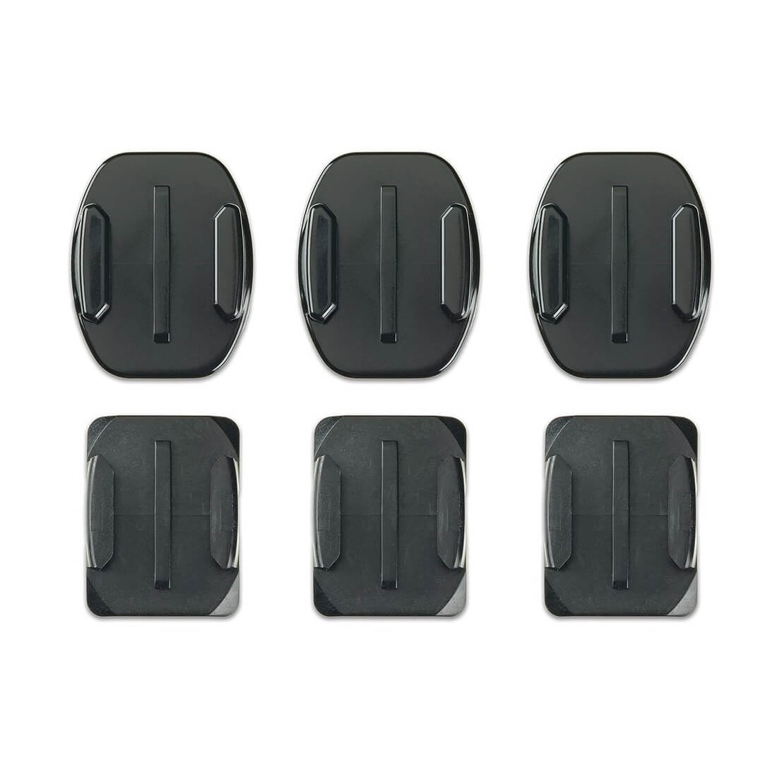 Kit de Suportes Adesivos Planos e Curvos GoPro - AACFT-001
