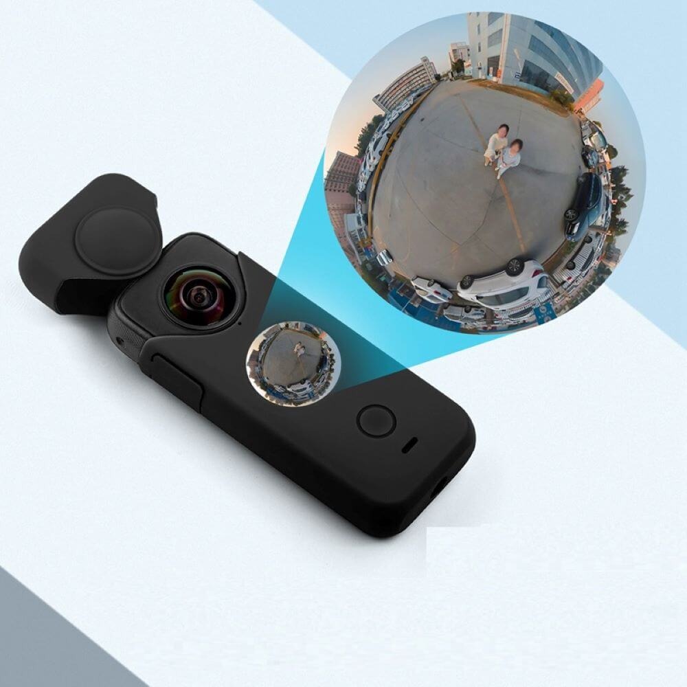 Capa de Silicone + Tampa para Lente Câmera Insta360 One X2 - StartRC