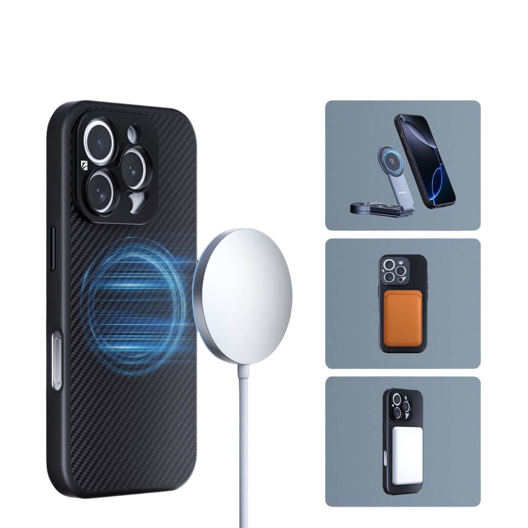 Capa Case Sherpa para Iphone 15 Pro com Encaixe de Filtros e Lentes 17mm - Freewell