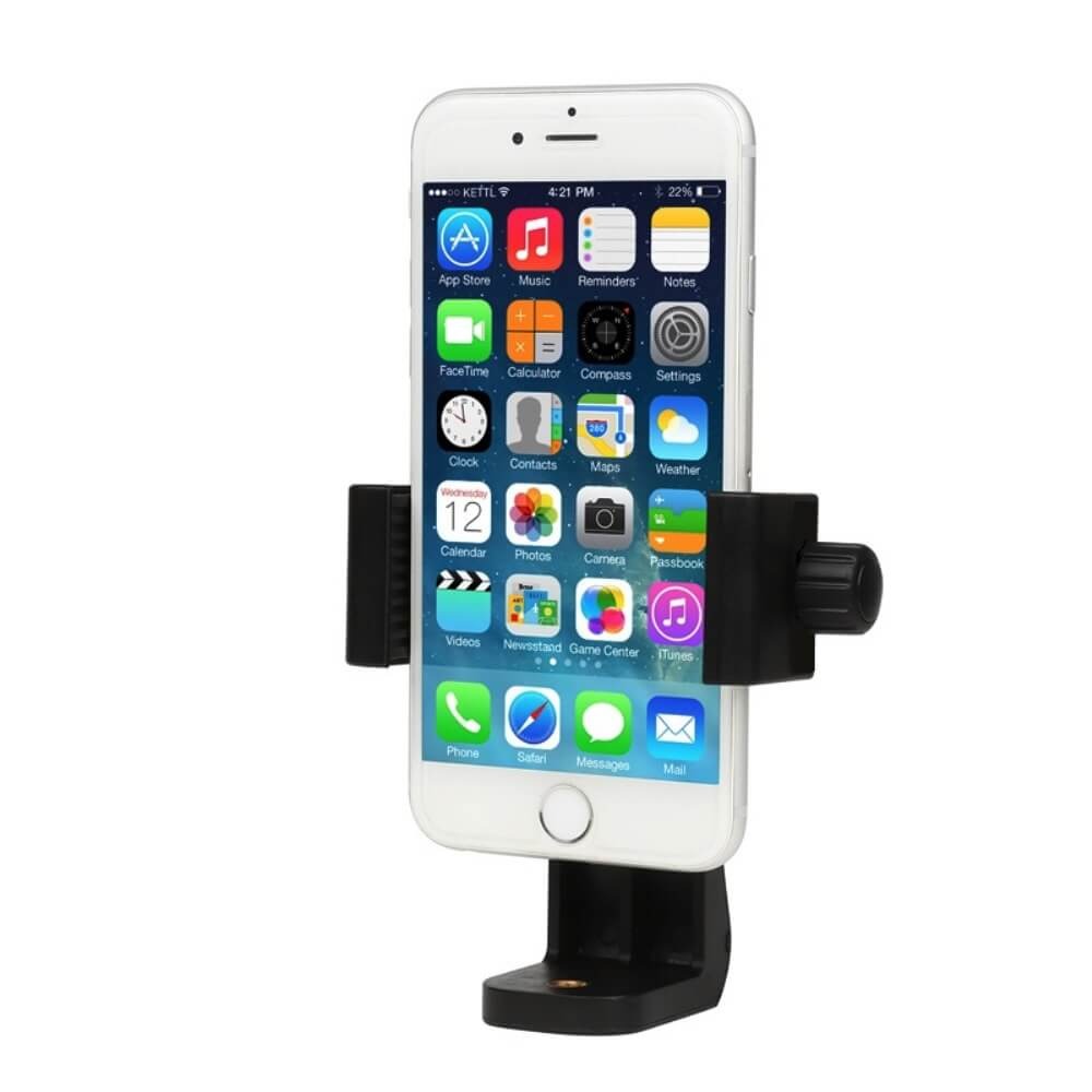 Suporte para Celular Smartphone com Encaixe 1/4 Polegadas Rotação 360º