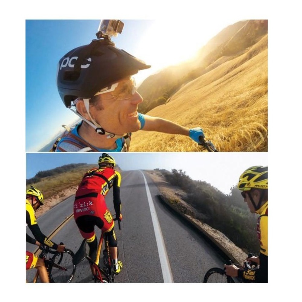 Suporte de Capacete Ventilado Para GoPro e Câmeras Similares