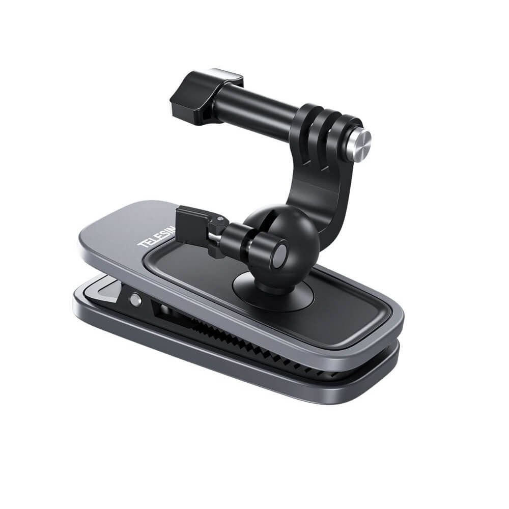 Suporte Clip para GoPro com Rotação 360º - Telesin