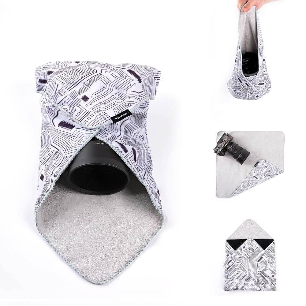 Tecido Protetor Envoltório para Câmeras / Lentes / Equipamentos - Pgytech (Geek - M)