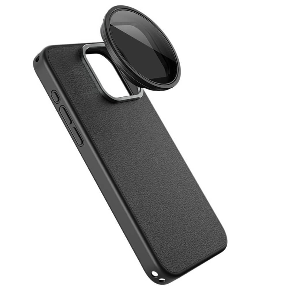 Capa Case para iPhone 15 Pro Max com Encaixe para Filtros e Lentes - Telesin