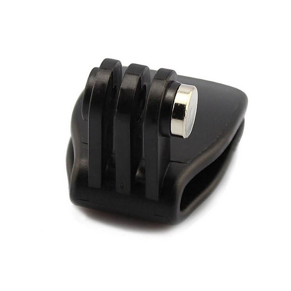 Suporte Clip Para GoPro e Câmeras Similares em Bonés e Alças de Mochila