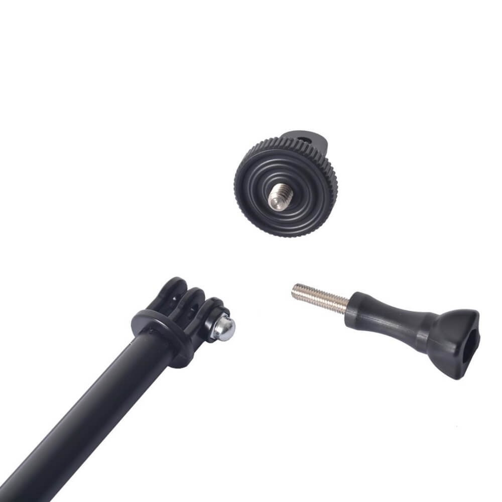 Bastão Extensor Para GoPro e Câmeras com Encaixe 1/4 Polegadas
