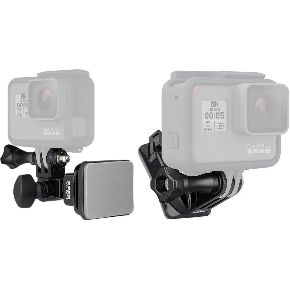 Suporte Frontal e Lateral Para Capacete GoPro AHFSM-001
