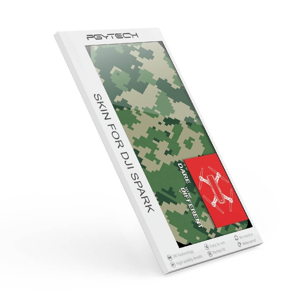 Adesivo Decorativo Camuflado para Drone DJI Spark - Pgytech (CA4)