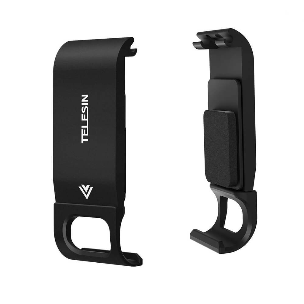 Porta Lateral para GoPro Hero 12 / 11 / 10 / 9 Black em Alumínio - Telesin