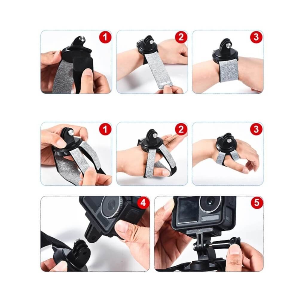 Suporte de Pulso Magnético para Gopro e Câmeras Similares - StartRC
