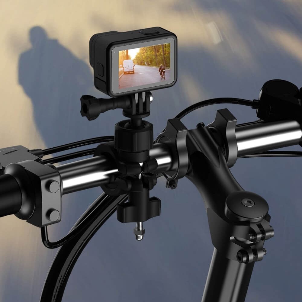 Suporte Guidão de Bike e Moto para GoPro e Câmeras Similares - Telesin