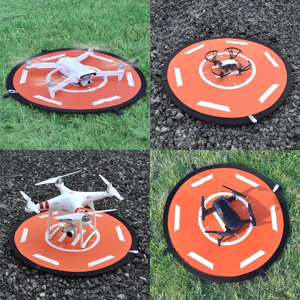Heliponto Pista de Pouso Dobrável para Drones - StartRC 110cm