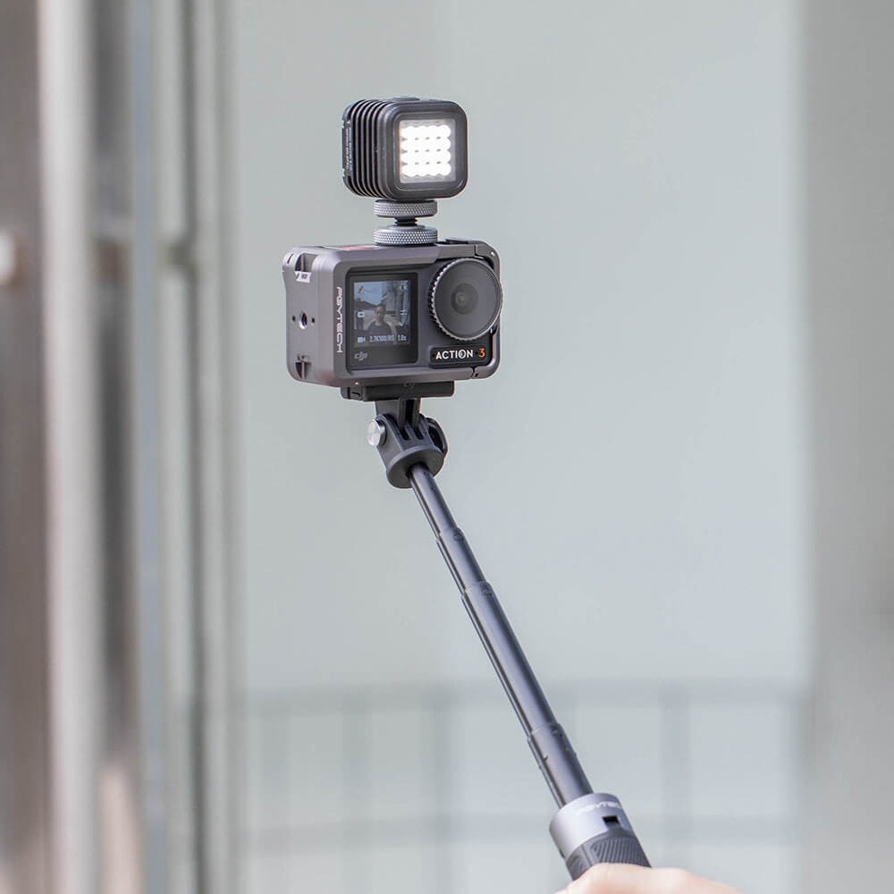Suporte Frame em Alumínio para DJI Osmo Action 3 / 4 - Pgytech