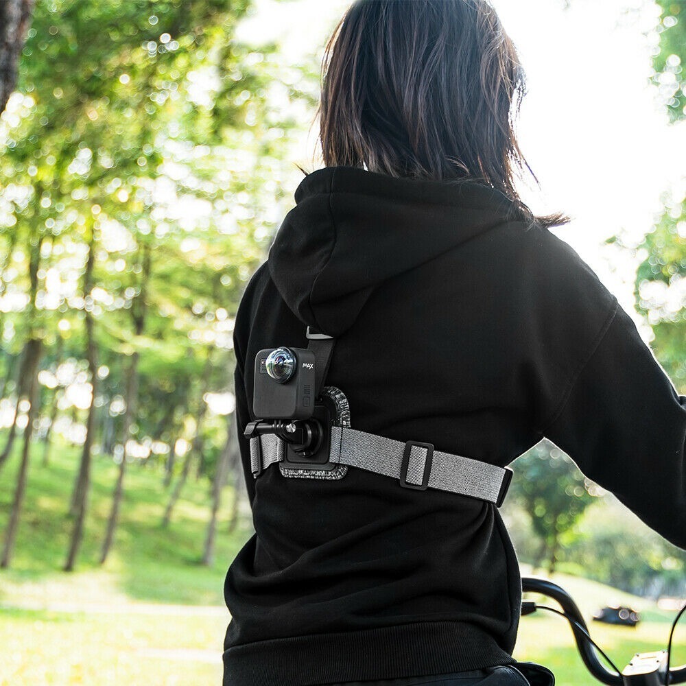 Suporte de Peito Duplo para GoPro e Câmeras Similares - Telesin