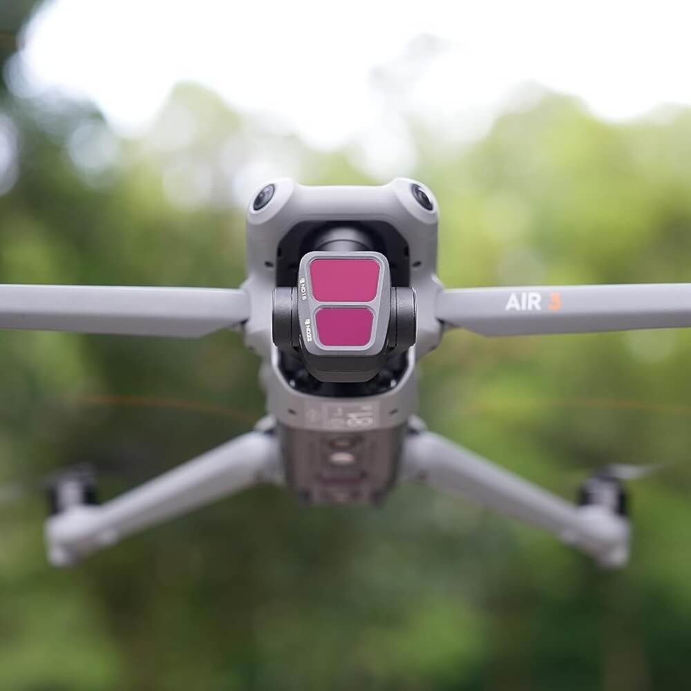 Kit de Filtros Split ND8/16 ND16/32 ND32/64 e ND64/128 para DJI Air 3 - Freewell