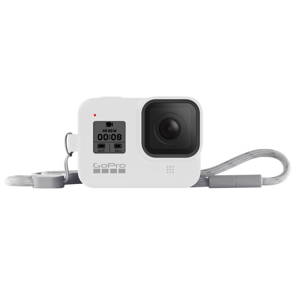 Capa Silicone GoPro Hero 8 + Cordão Ajustável - Sleeve + Lanyard