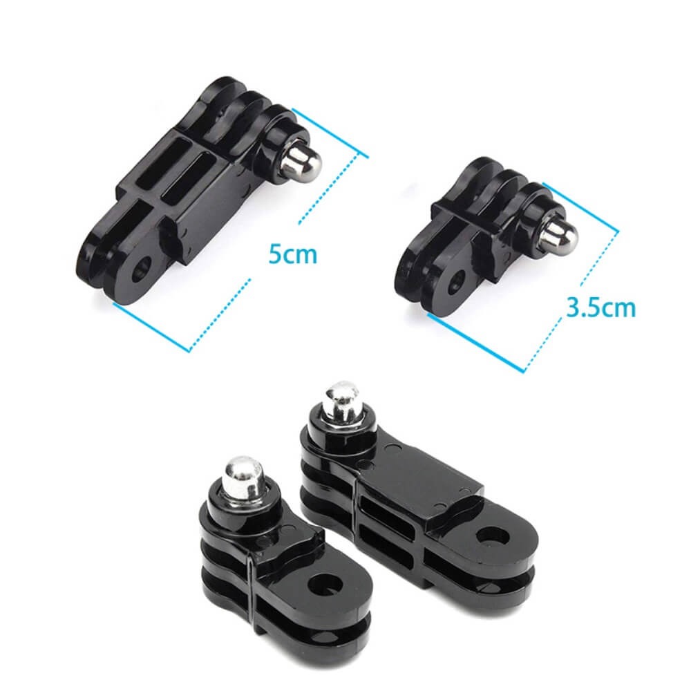 Suportes Extensores de Mesma Direção para GoPro e Câmeras Similares