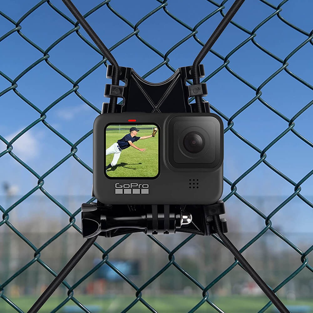 Suporte Flexível Elástico para GoPro em Grades / Cercas / Árvores