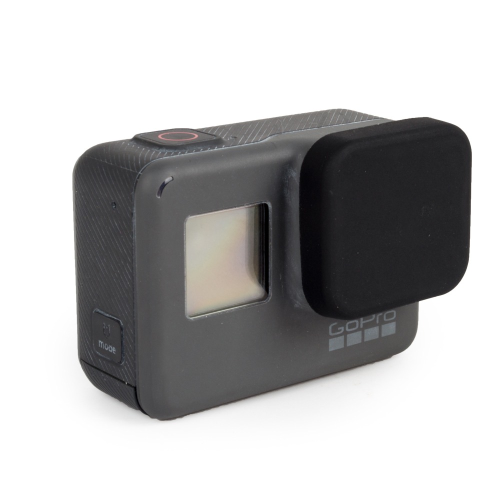Tampa Protetora Lente GoPro Hero 5 6 7 Black e Hero (2018) em Silicone