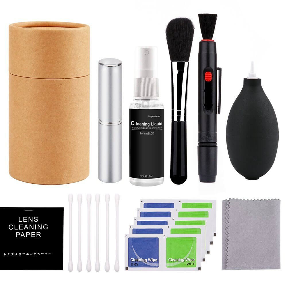 Kit Acessórios de Limpeza para Lentes / Câmeras / Celulares