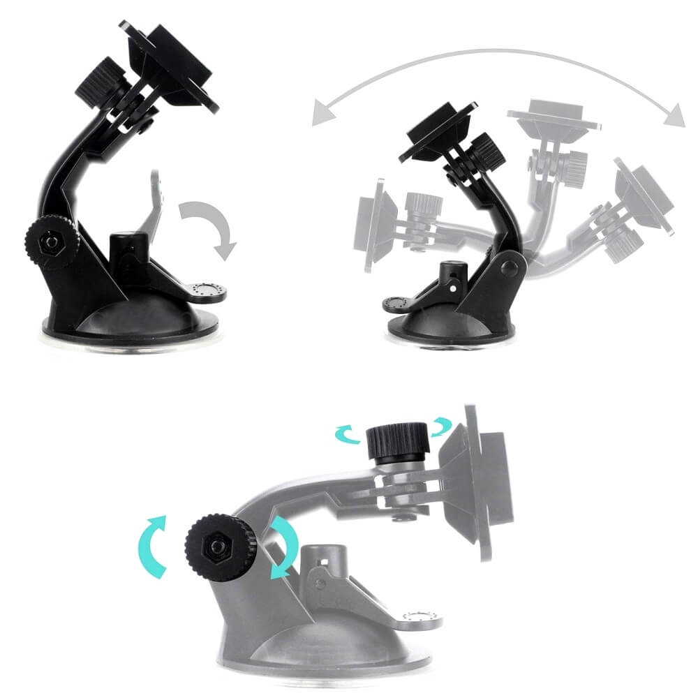 Suporte Ventosa para GoPro e Câmeras Similares com Engate Rápido