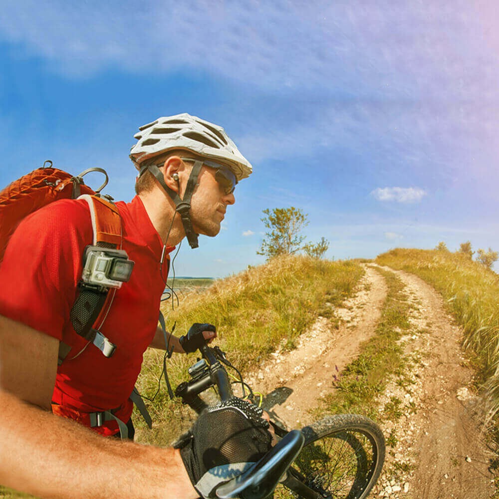 Suporte para GoPro e Câmeras Similares Tipo Grampo Presilha 360º