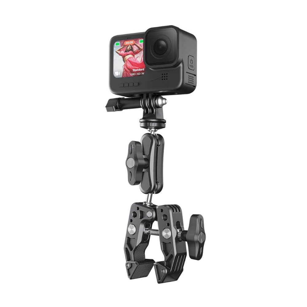 Suporte Garra Multifuncional para GoPro e Similares - Telesin