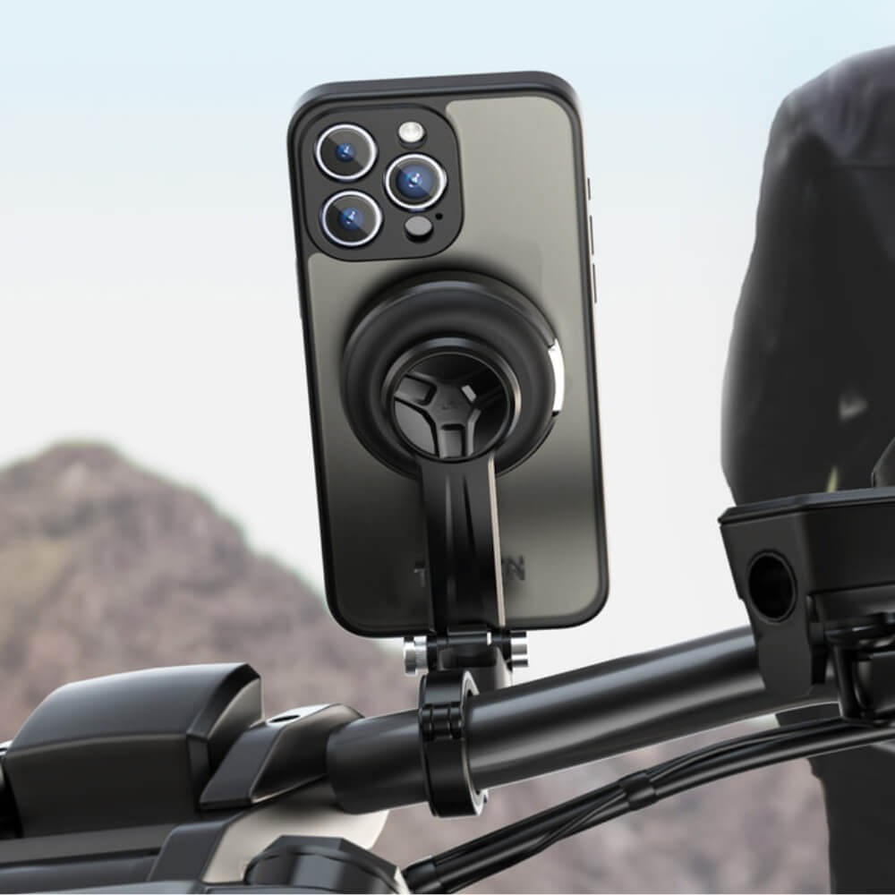 Suporte de Guidão Magnético para IPhone 15 Pro Max - Telesin