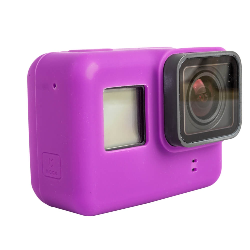 Case Capa Silicone GoPro Hero 5 6 7 Black Uso Sem Frame de Montagem