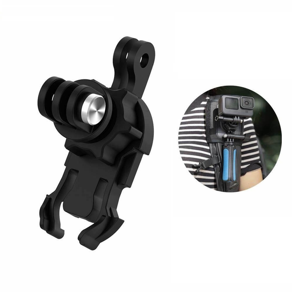 Suporte GoPro para Alça de Mochila com Adaptador 360º - Telesin