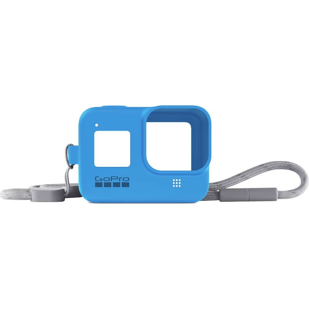 Capa Silicone GoPro Hero 8 + Cordão Ajustável - Sleeve + Lanyard
