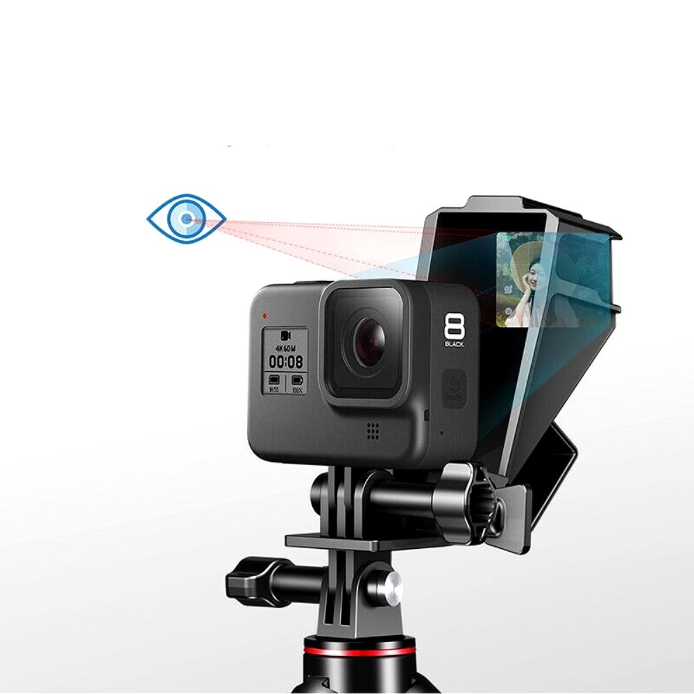 Suporte de Vlog para GoPro Hero 8 7 6 5 Black com Espelho - Ulanzi