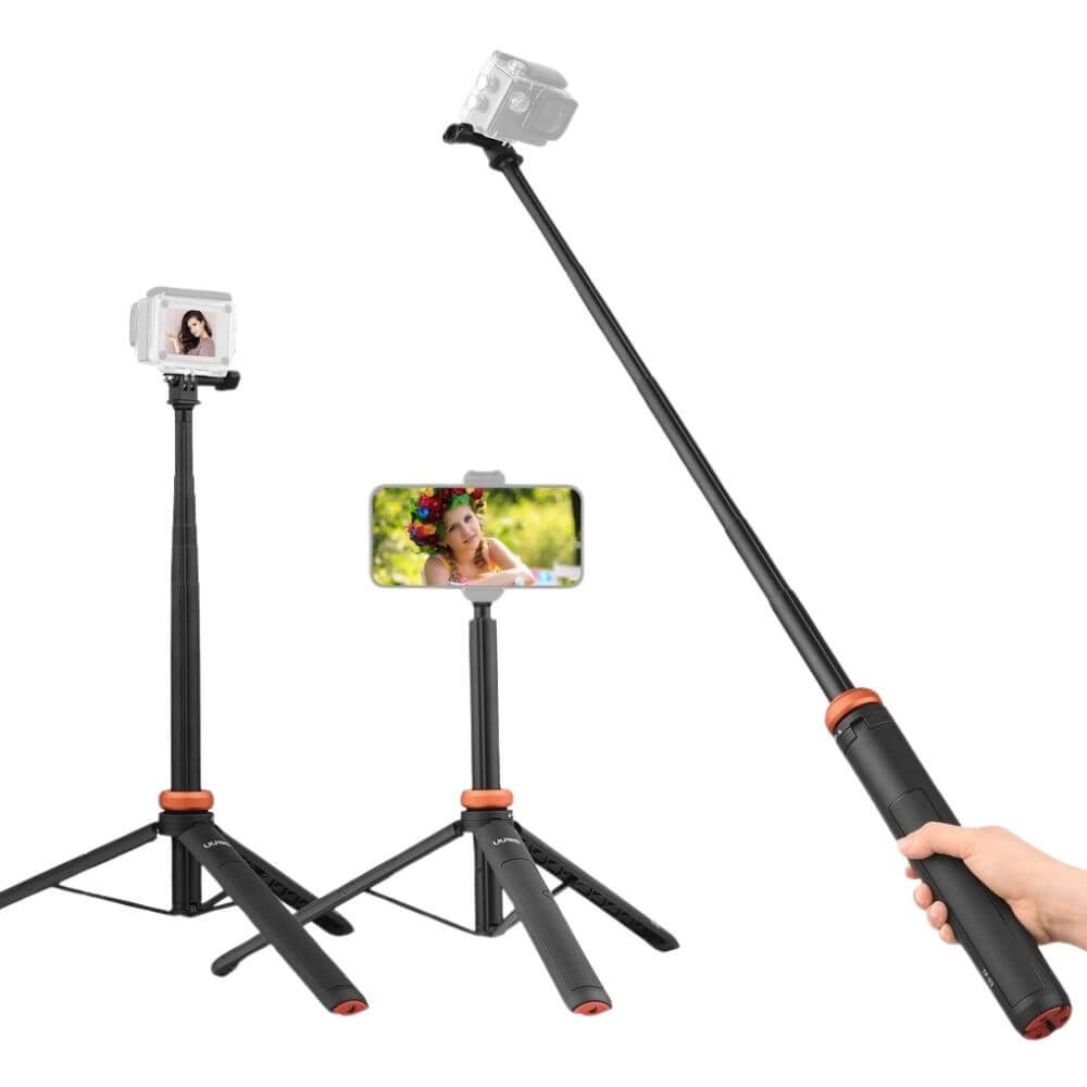 Tripé Bastão de Selfie para câmera GoPro e Similares - UURIG
