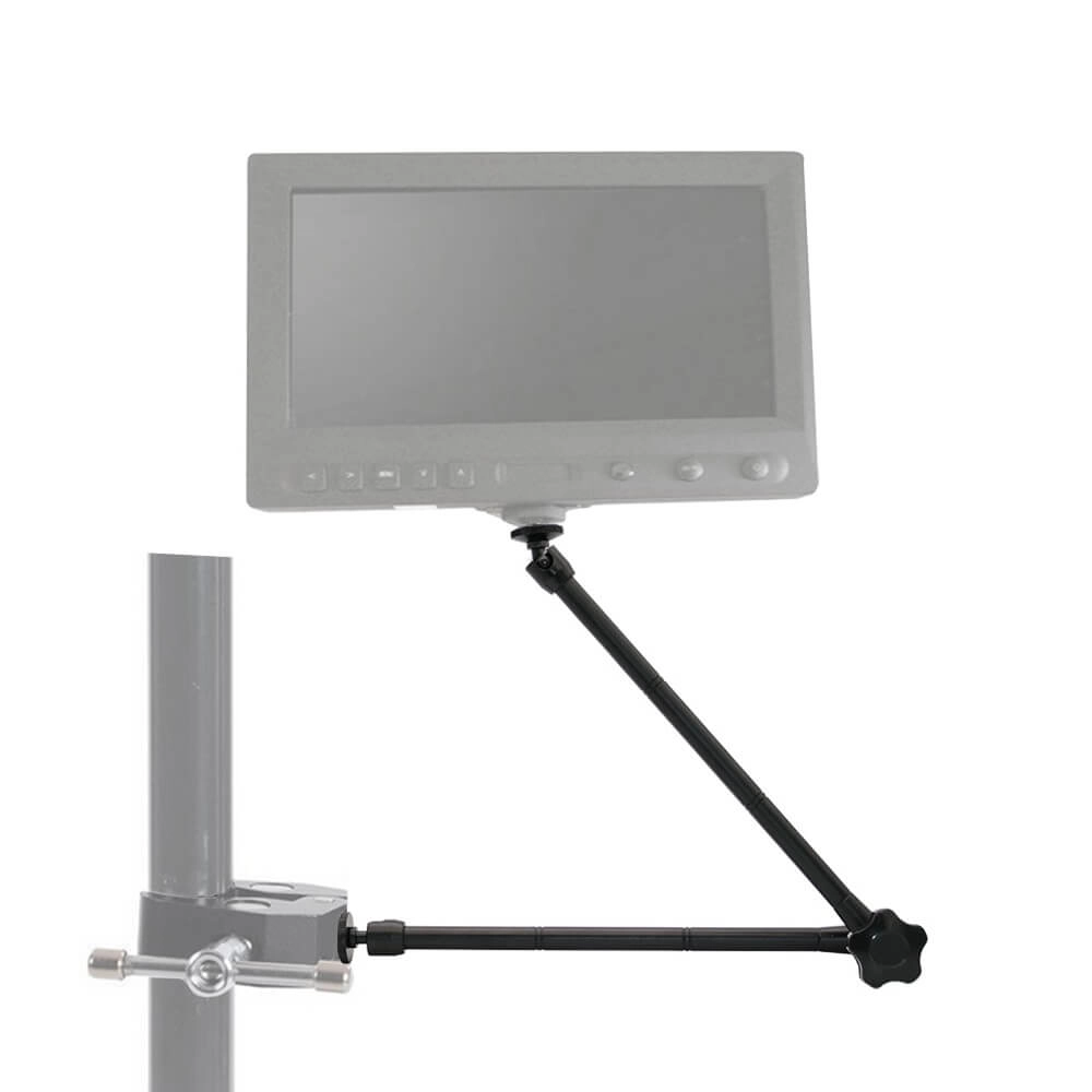 Haste Extensora Articulável 55cm com Encaixe 1/4 Polegadas