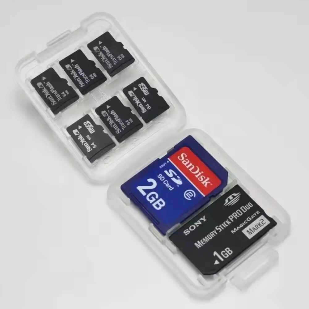 Case de Armazenamento para Cartões de Memória