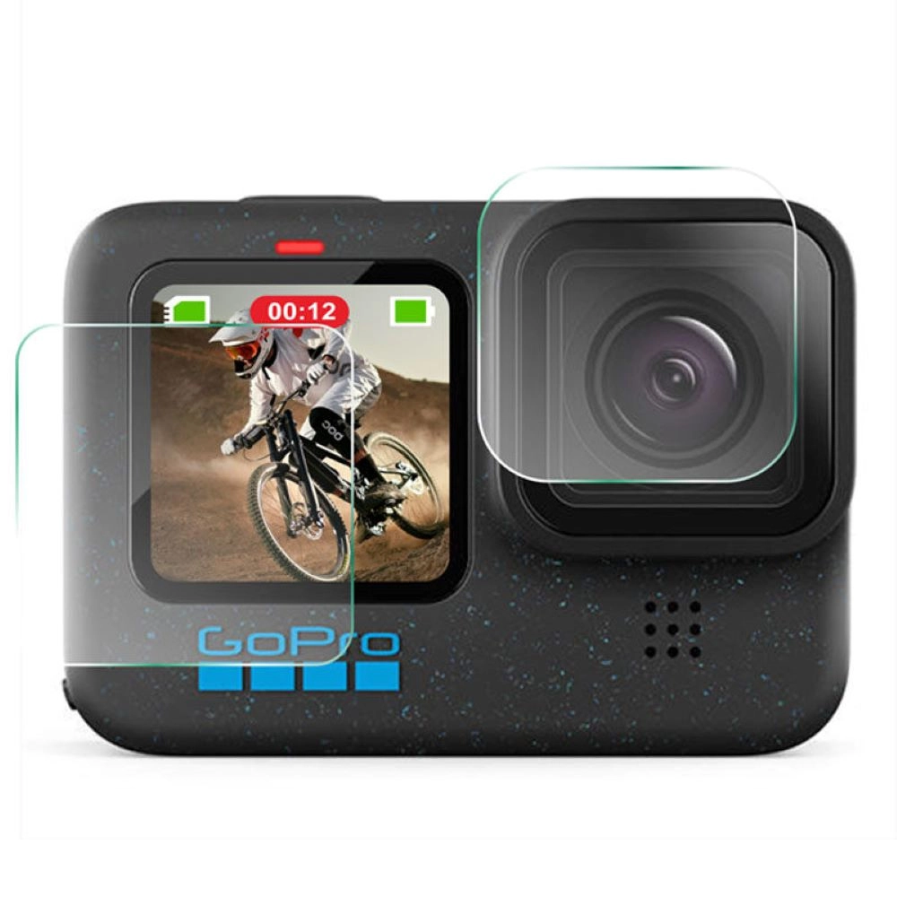 Película para GoPro Hero 12 / 11 / 10 / 9 Black em Vidro Temperado