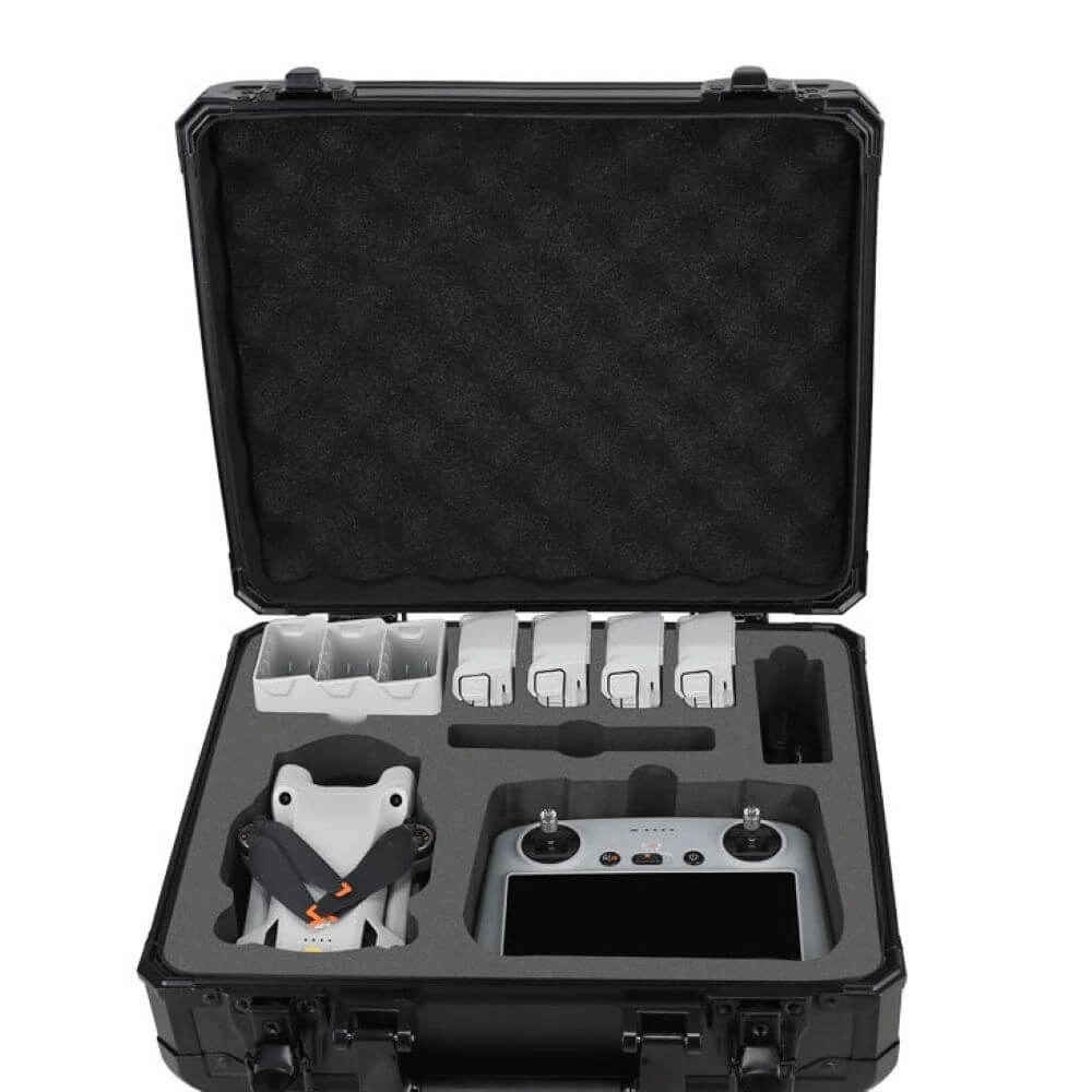 Maleta Rígida para Drone DJI Mini 3 Pro com Cantos em Alumínio