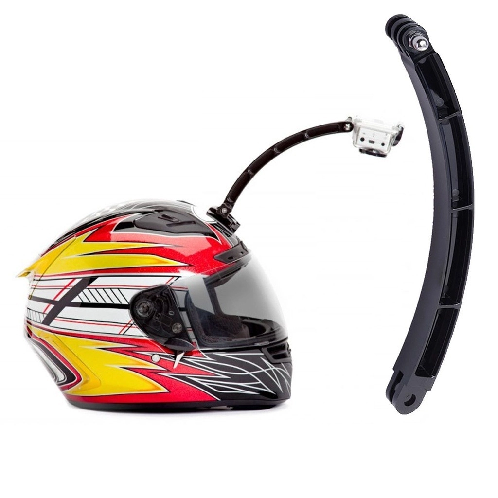 Suporte Extensor Haste Capacete para GoPro e Câmeras Similares