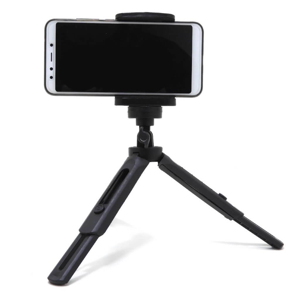 Tripé Extensível para Celular e Câmeras Compactas