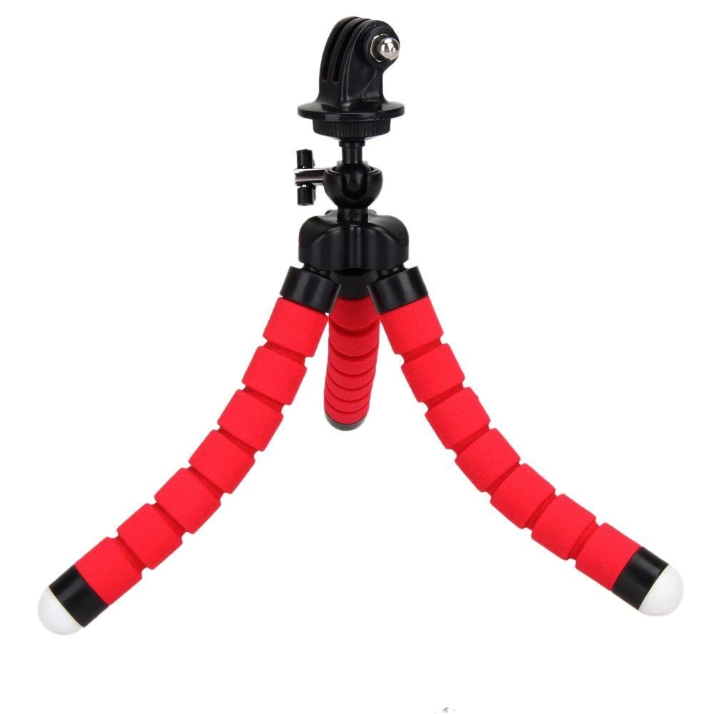 Mini Tripé Flexível Octopus Para GoPro e Câmeras Compactas