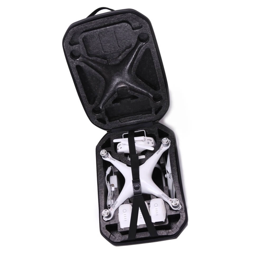 Mochila Para Drone DJI Phantom 3 e Phantom 4 com Estrutura Rígida
