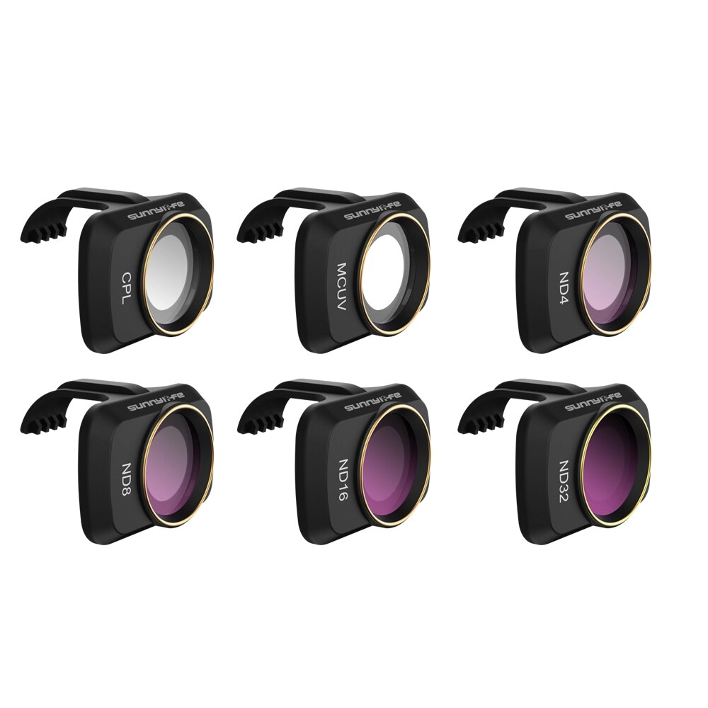 Kit de Filtros para Drone DJI Mavic Mini / Mini SE / Mini 2 / Mini 2 SE / Mini 4K - Sunnylife