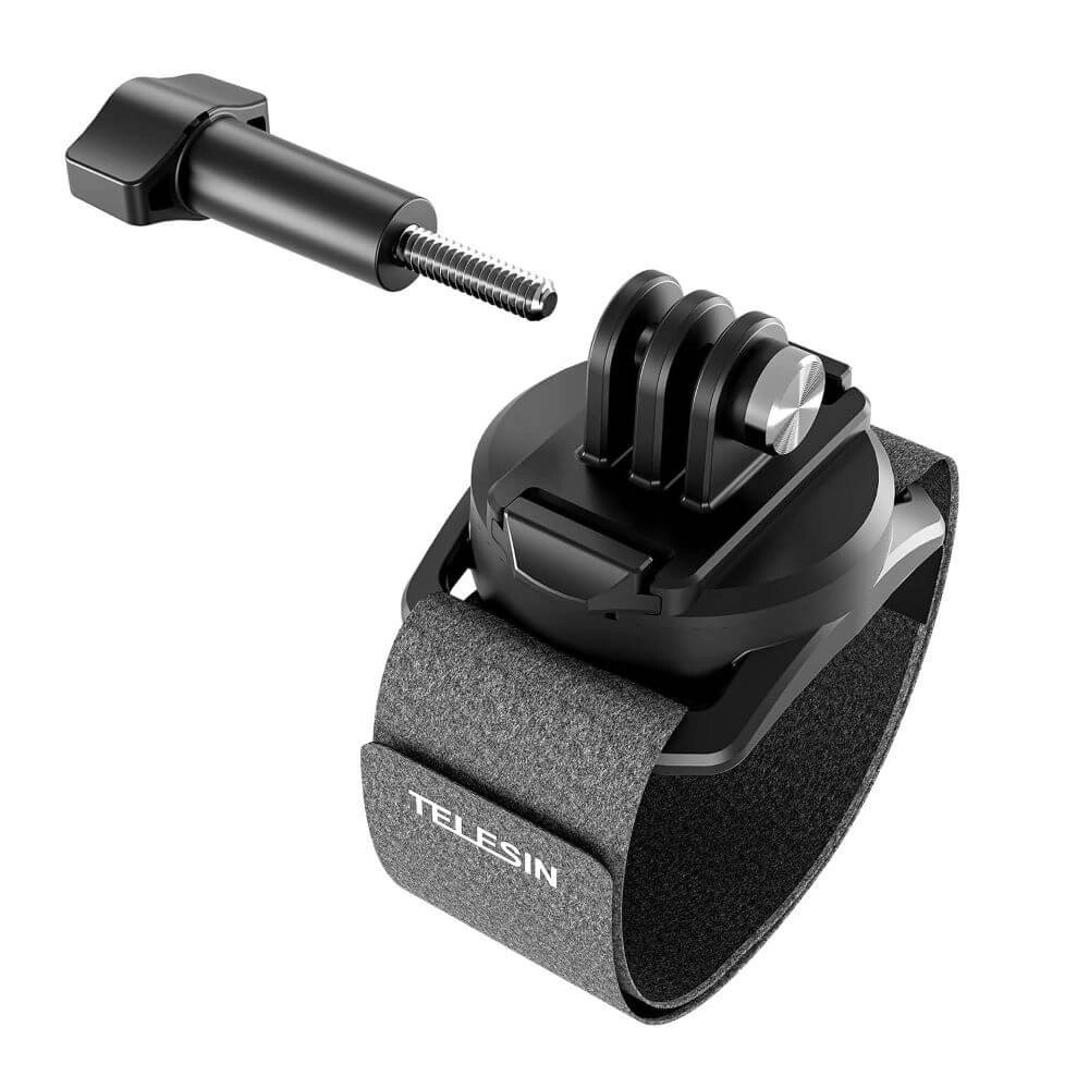 Suporte de Mão e Pulso para GoPro e Câmeras Similares - Telesin